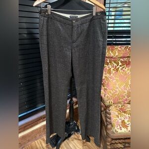 EUC Banana Republic  Winter classic trousers Sz 10R gray/brown color